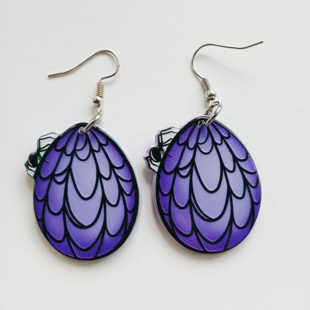 Spider Web Earrings